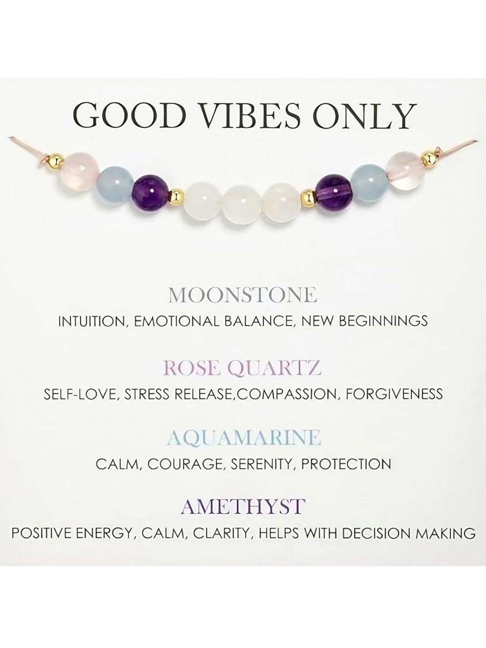 GOOD VIBES ENERGY BRACELET